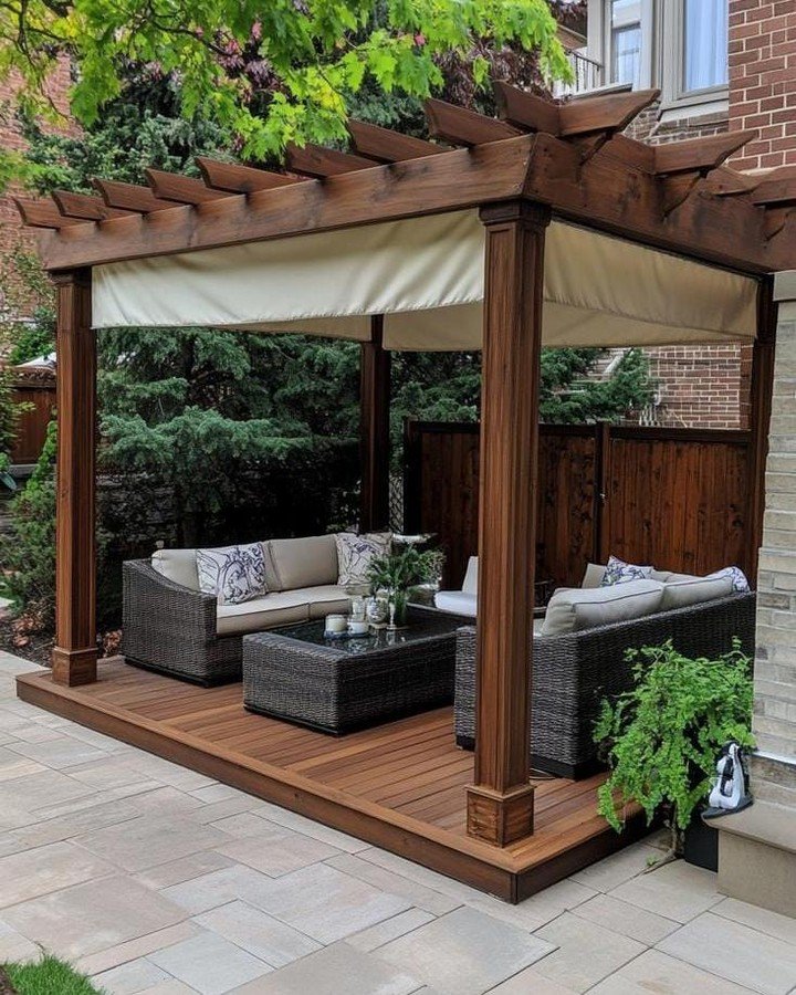 Gazebo Decorating Upcycled Décor Projects