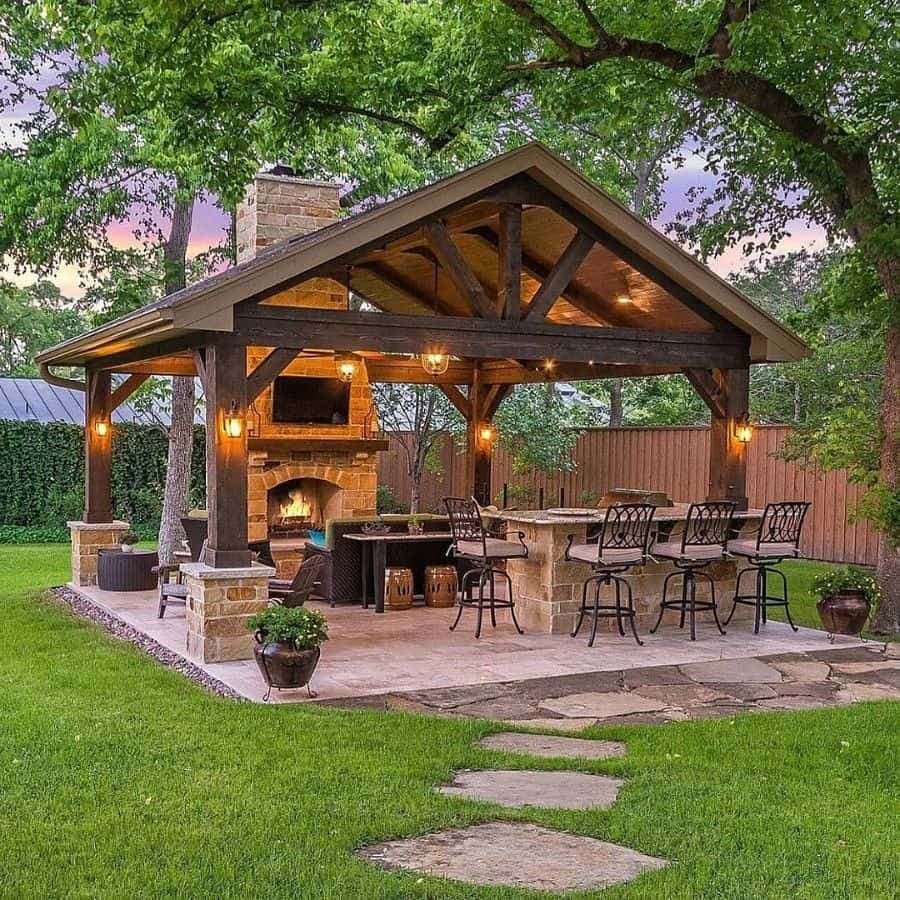 Classic Wooden Gazebo
