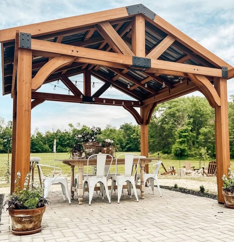 Modern Minimalist Gazebo
