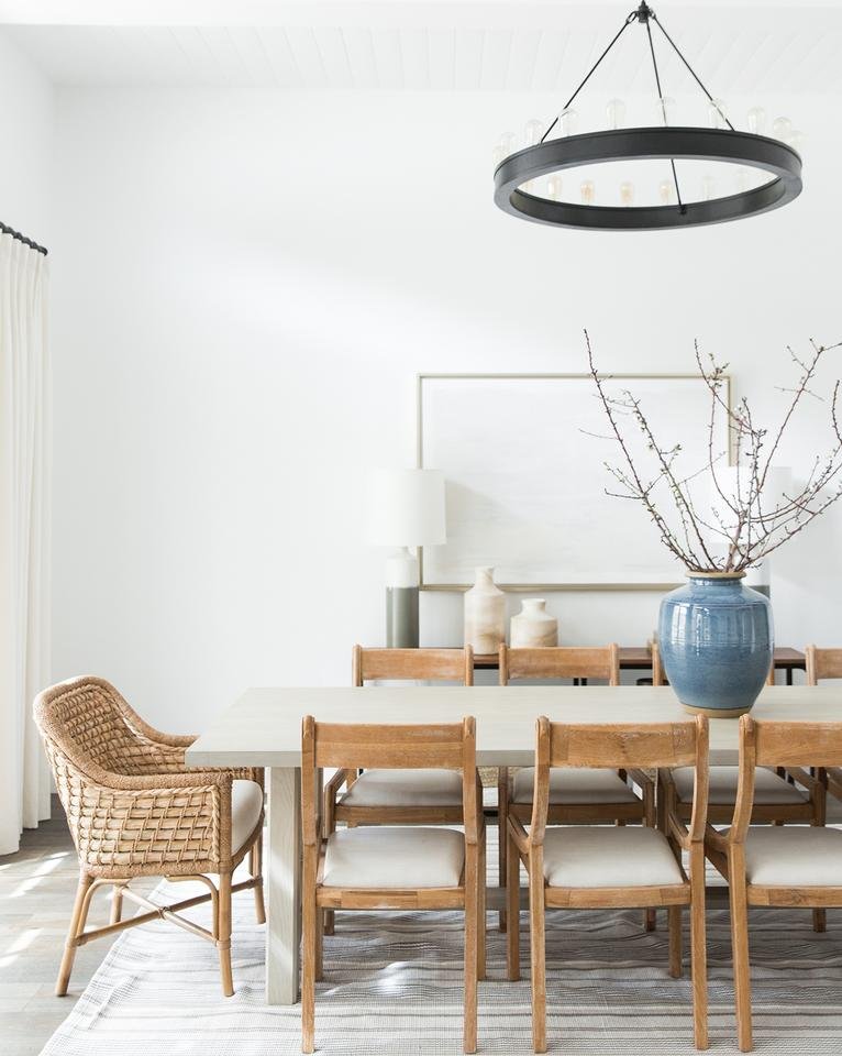 Mix and Match Chair Styles Dining Area Ideas