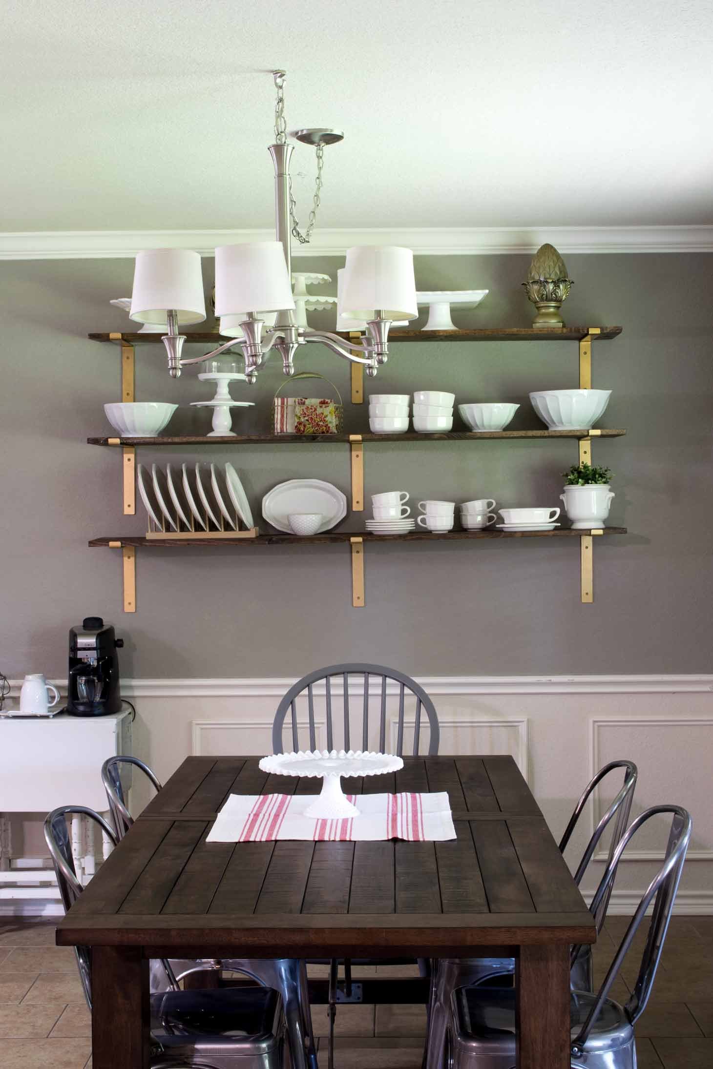 Open Shelving Dining Area Ideas