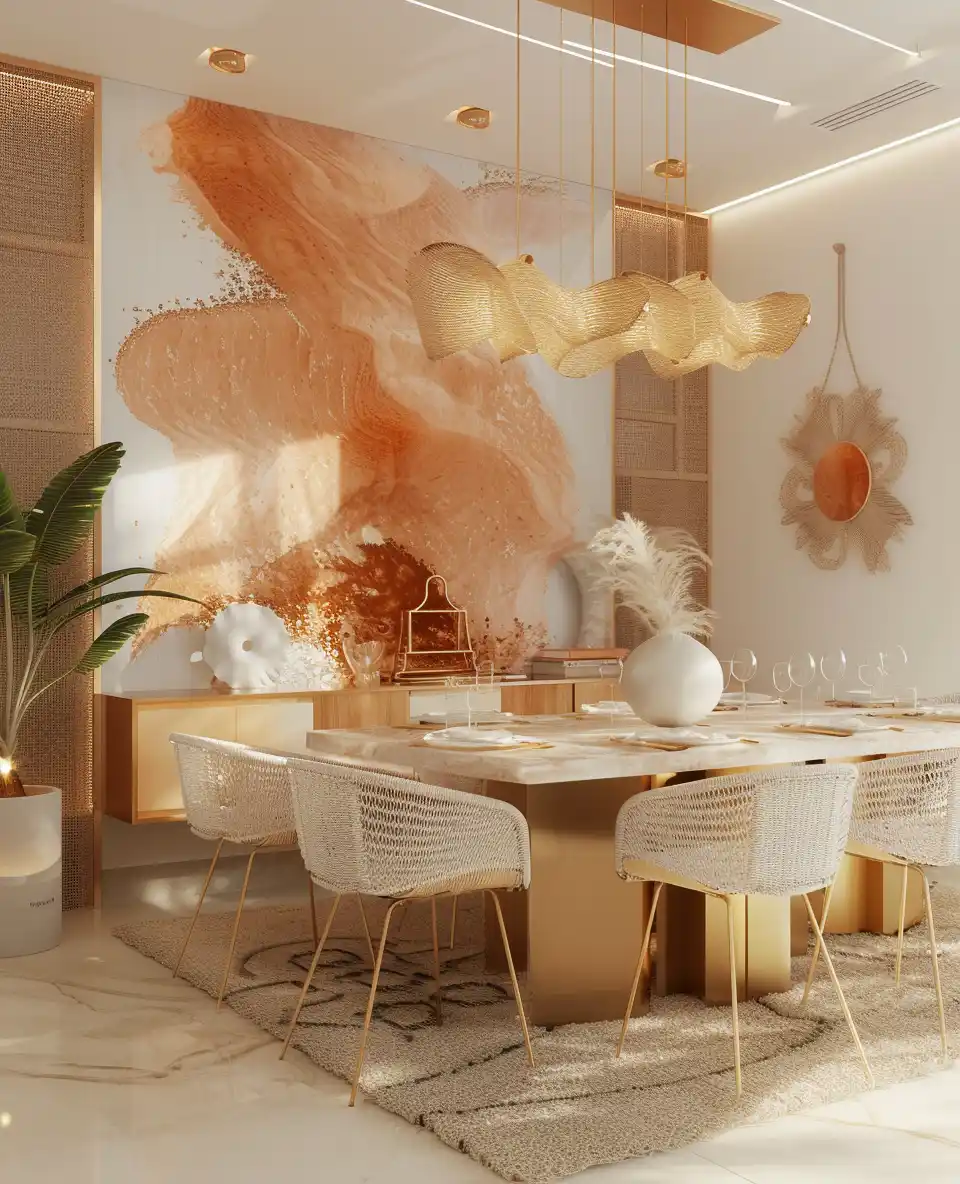 Personalize Centerpiece Dining Room