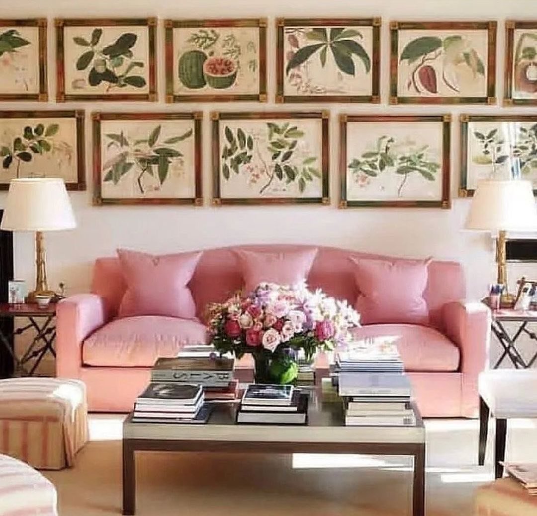 Pink Sofa