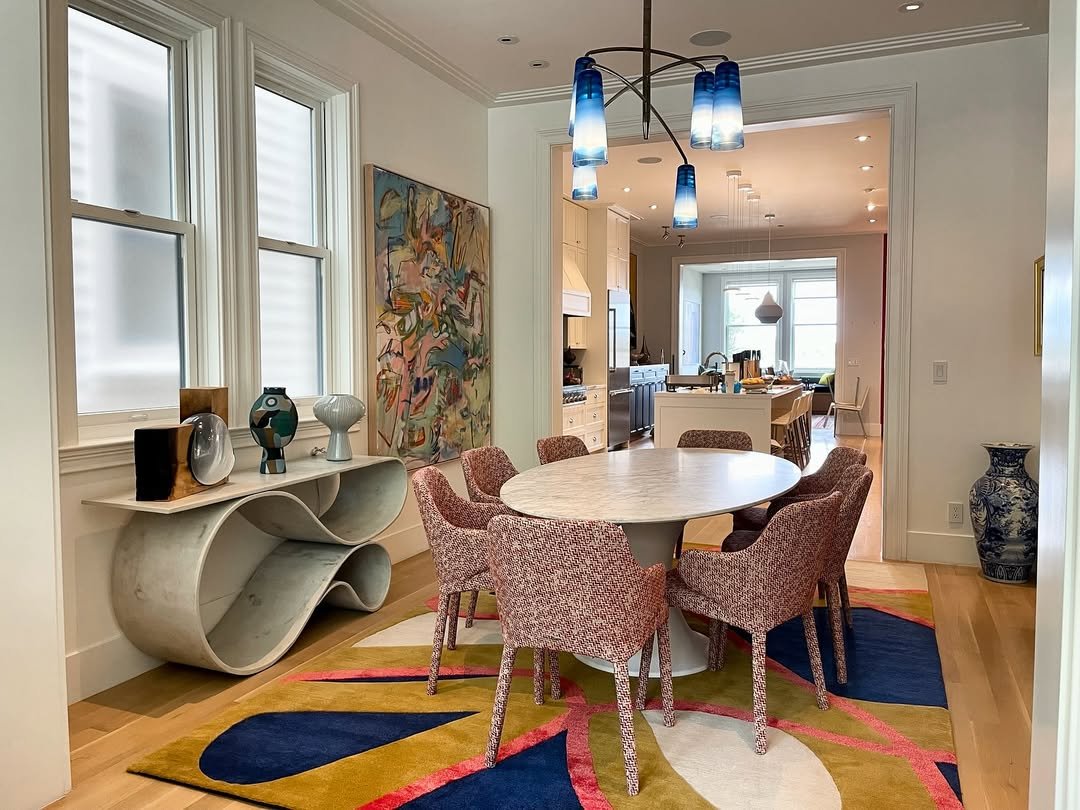 Sculptural Furniture Dining Area Ideas