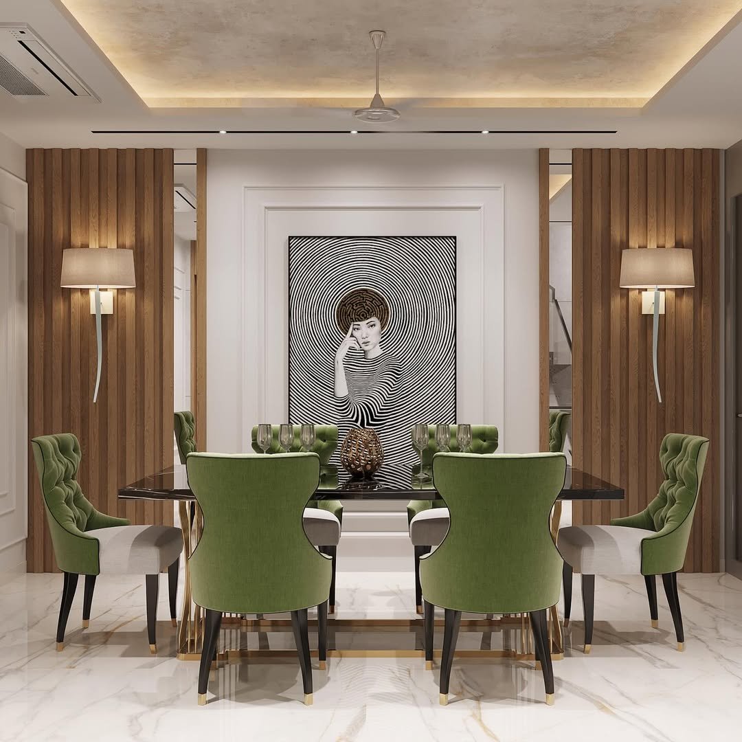 Wall Art Dining Area Ideas