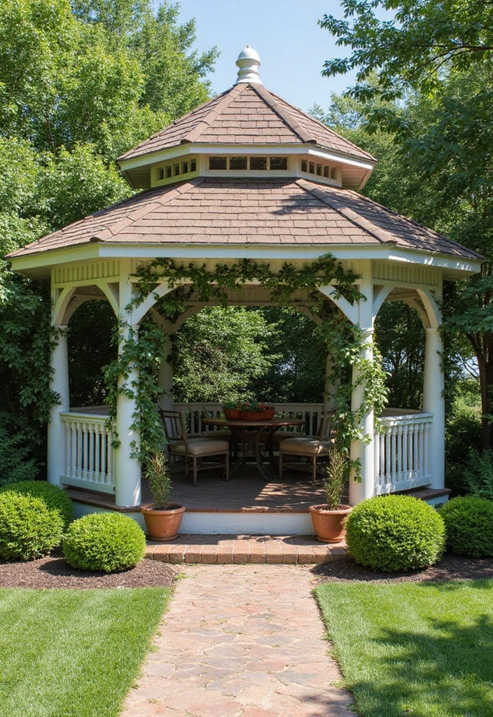 DIY Gazebo Decorating Ideas