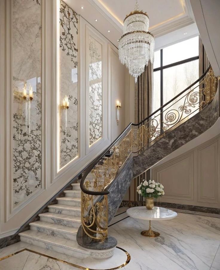 Color Schemes for staircase Wall Designs