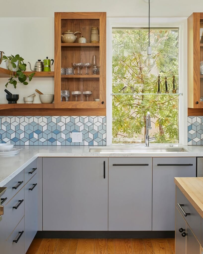 Modular Removable Backsplash