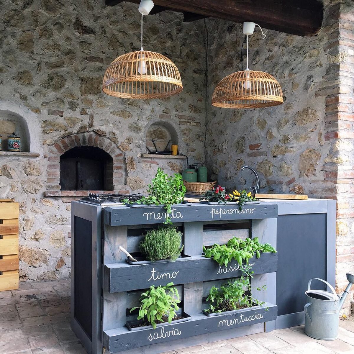 Underground Herb Garden Window