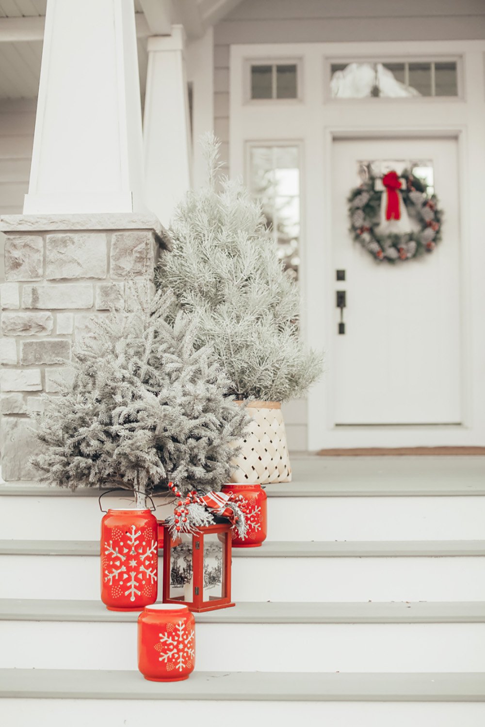 Winter Front Porch Decorations Ideas