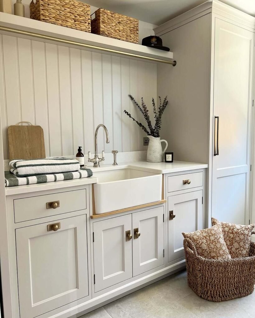 Classic Farmhousev Large Utility Room Ideas