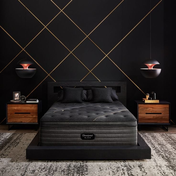 Statement Wall Art in Luxury Bedroom Decor Ideas