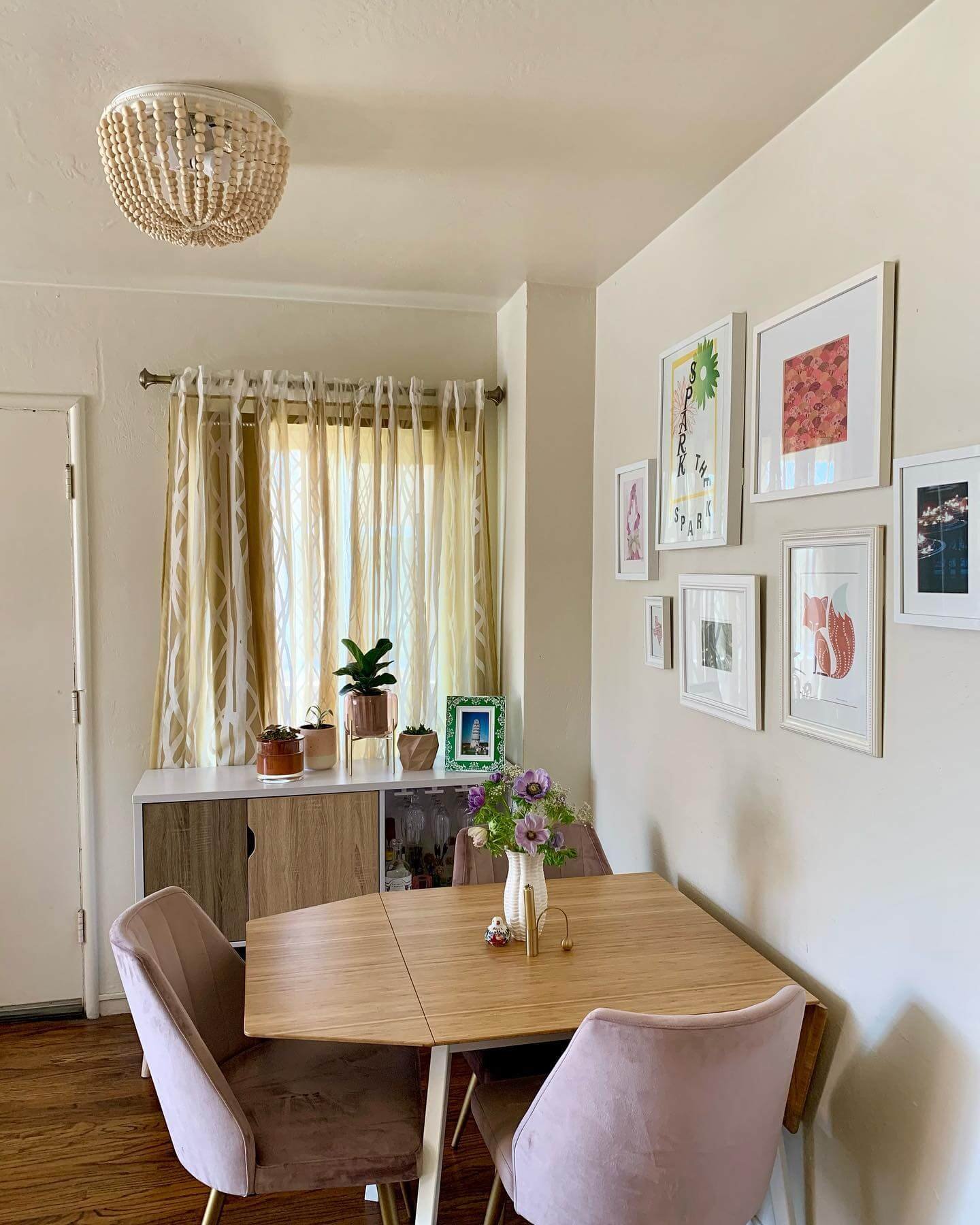 Drop-Leaf Table for  Small Dining Room Ideas