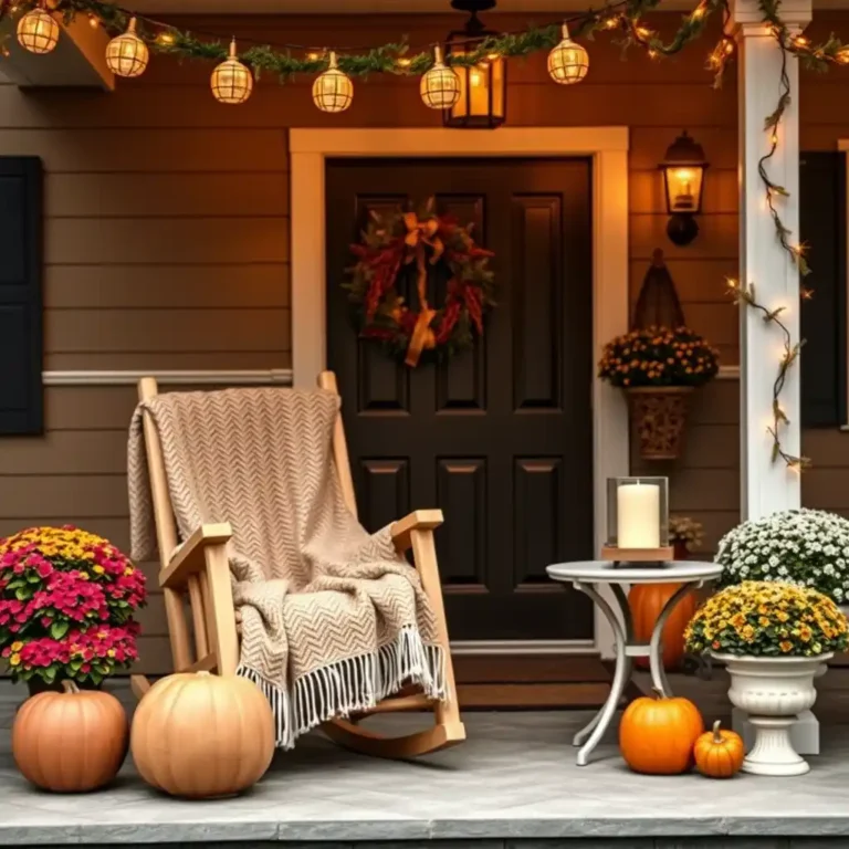 Fall Front Porch Makeovers