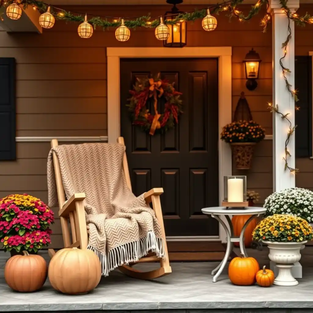 Fall Front Porch Makeovers