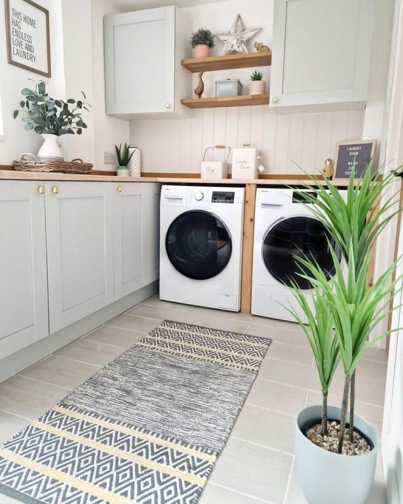 Scandi-Inspired Large Utility Room Ideas