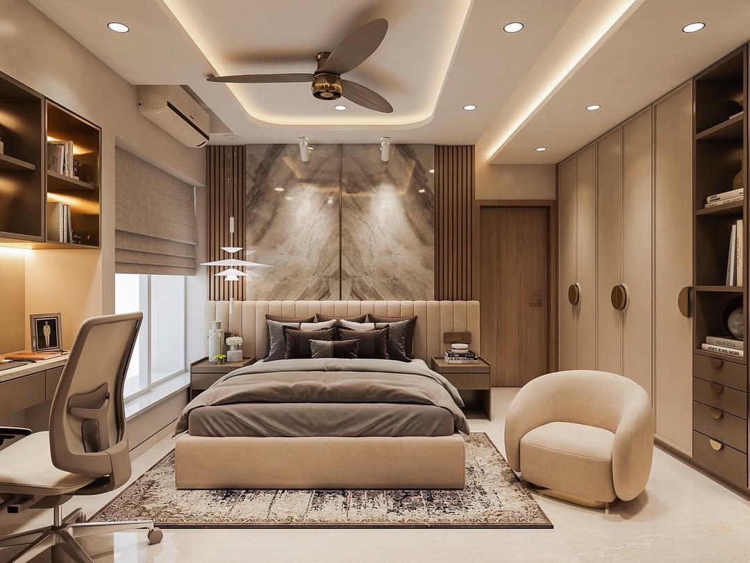 Modern Royal Luxury Bedroom Design