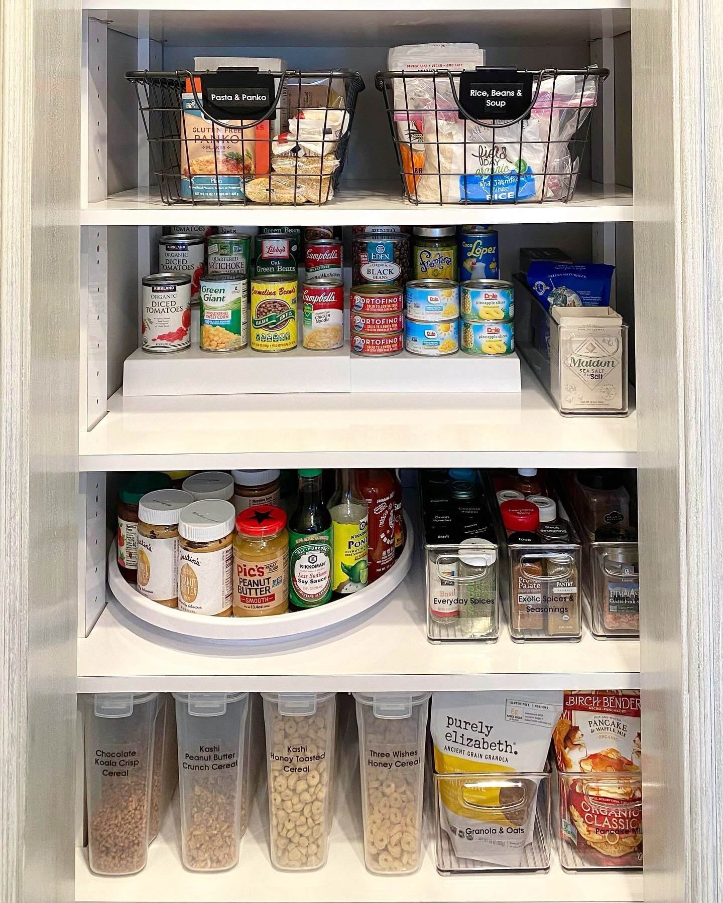 Kitchen Spice Storage Ideas Multi-Zone Pantry