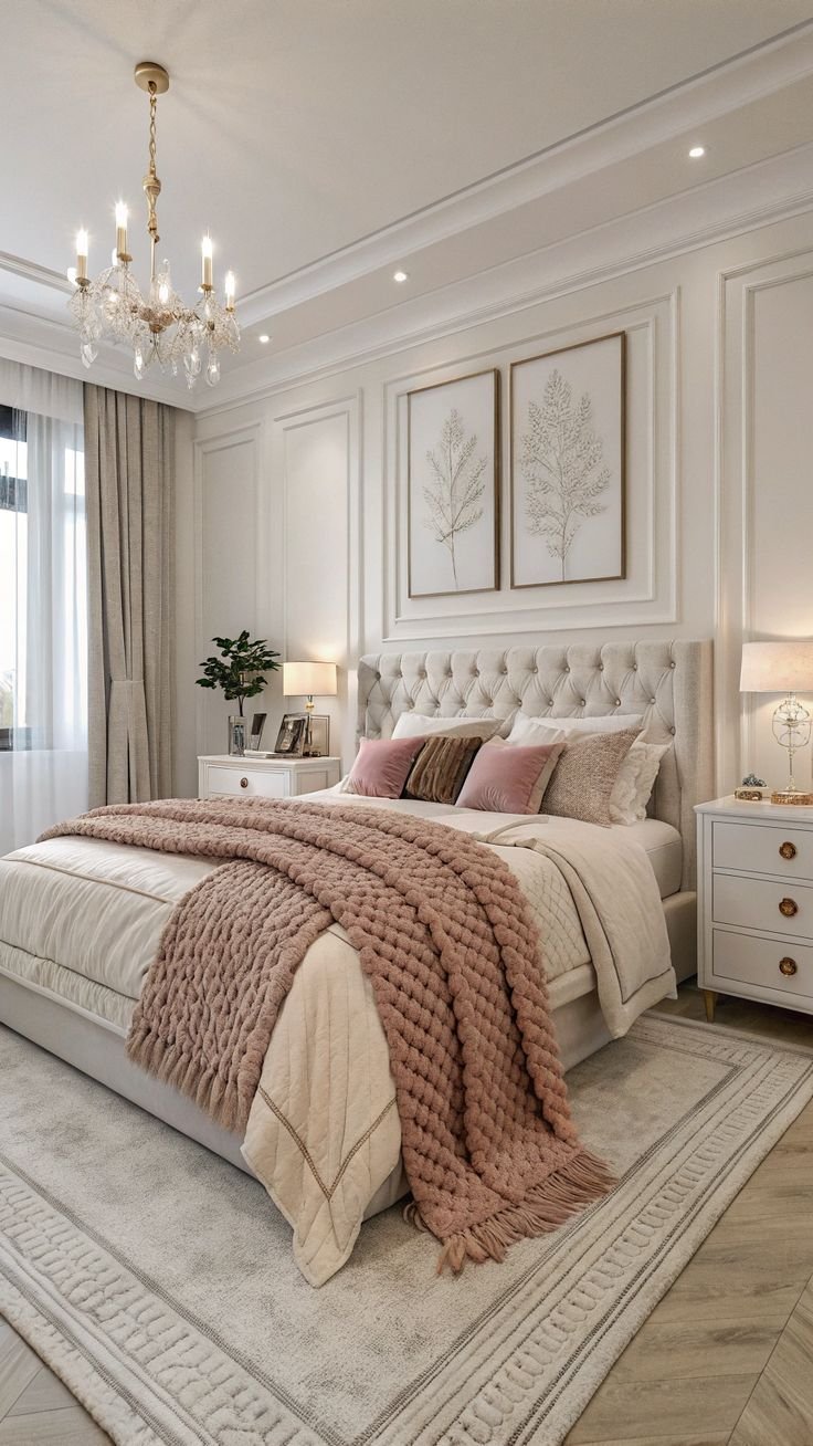 Natural Light Luxury Bedroom Decor Ideas