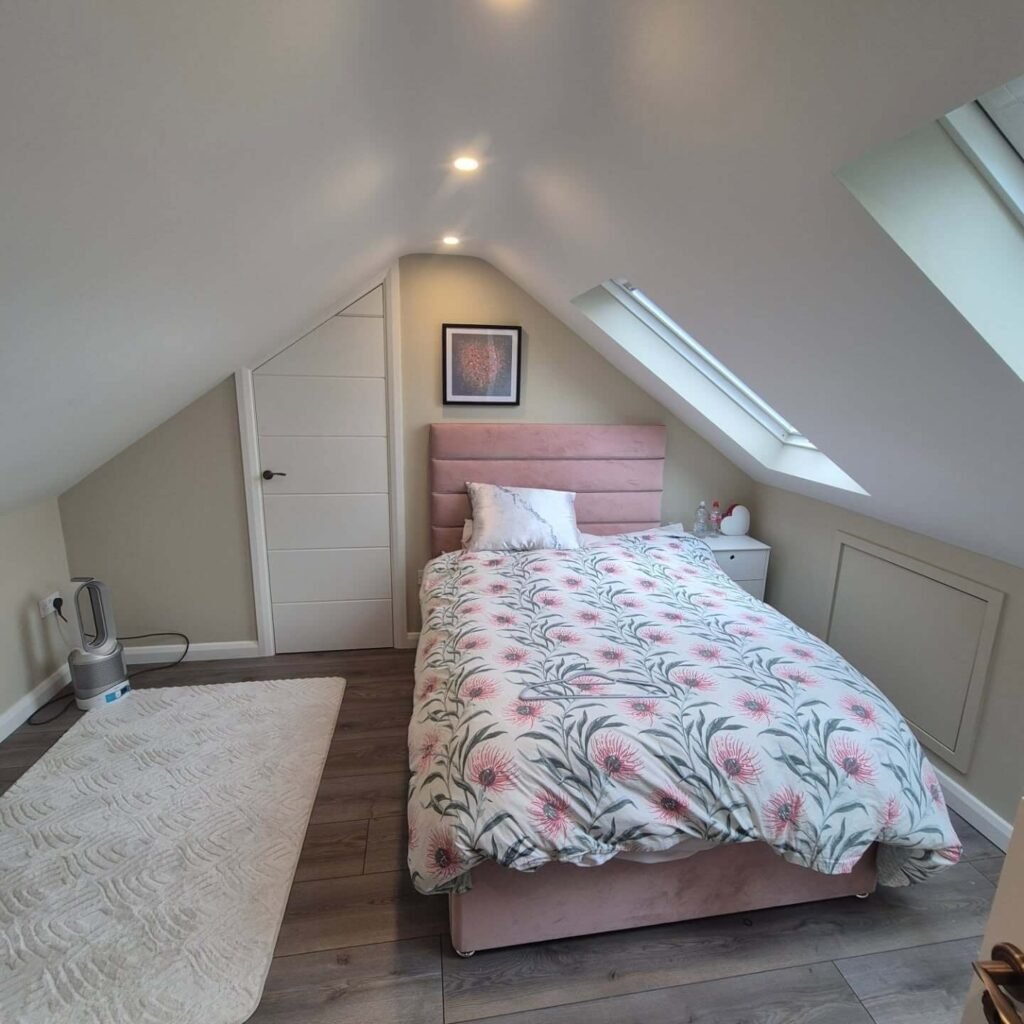 Pastel Low Attic Bedroom Ideas