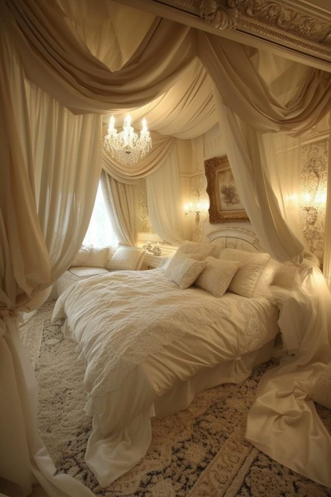 Royal Luxury Bedroom Ivory