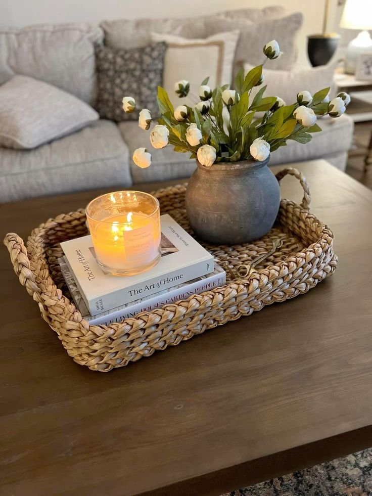 Organize Your Coffee Table