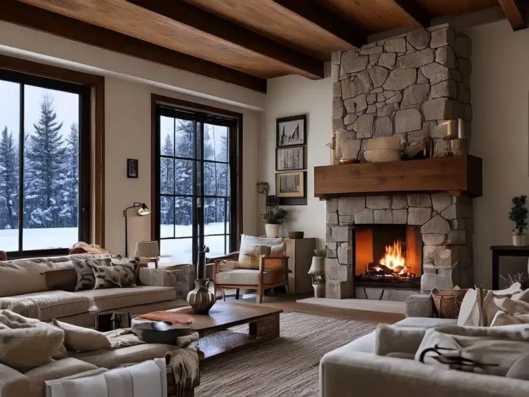 Farmhouse Fireplace Ideas