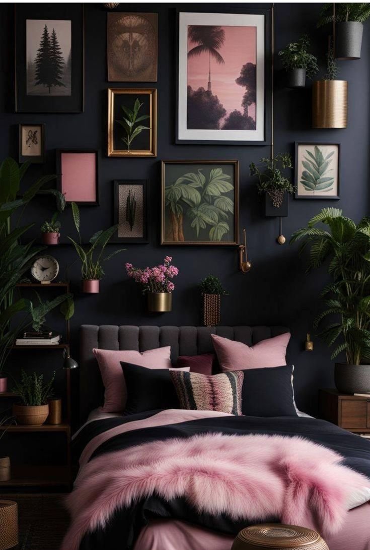 Moody Teen Girl Bedroom Boho Chic with a Twist