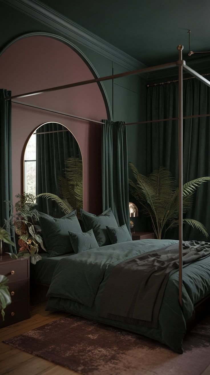 Moody Maximalist Bedroom Inspirations Earthy Elegance