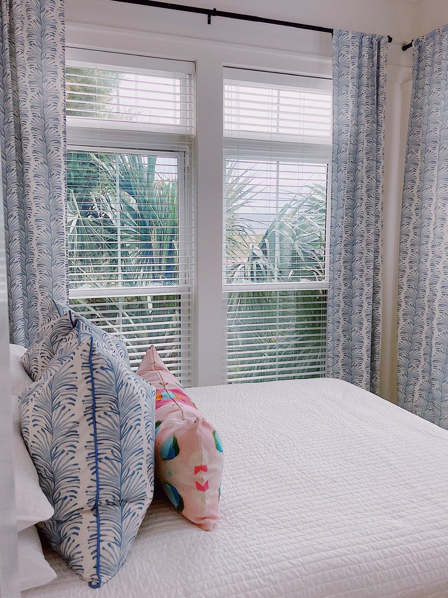 Moody Bedroom Curtains Minimalist Whites