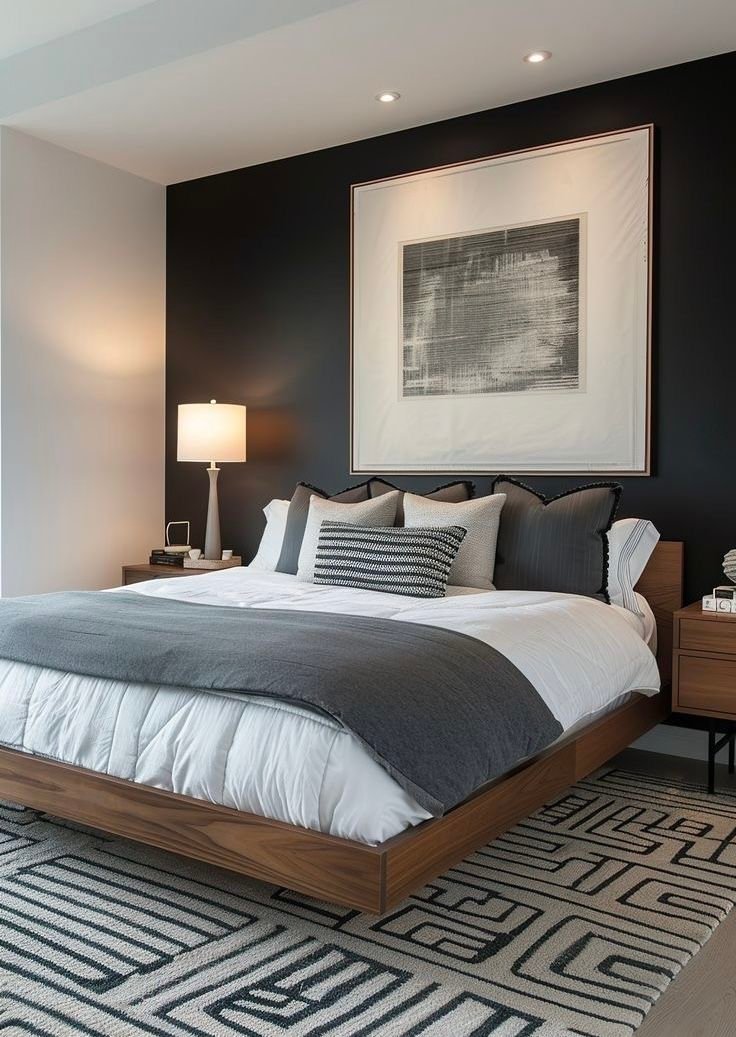 Moody Minimalist Bedroom Transformations Soft Glow