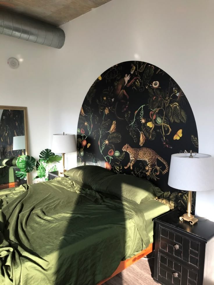 Moody Maximalist Bedroom Inspirations Dramatic Elegance