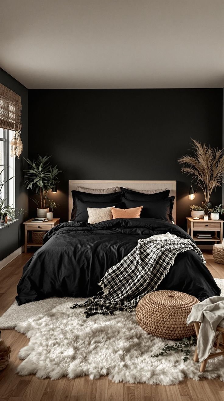 Moody Minimalist Bedroom Transformations Modern Minimalism with a Twist