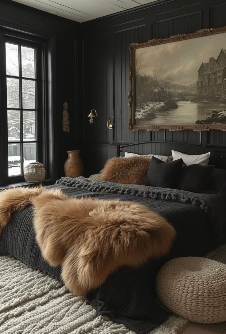 Moody Western Bedroom Modern Meets Rustic