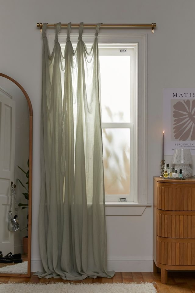 Moody Bedroom Curtains Earthy Tones