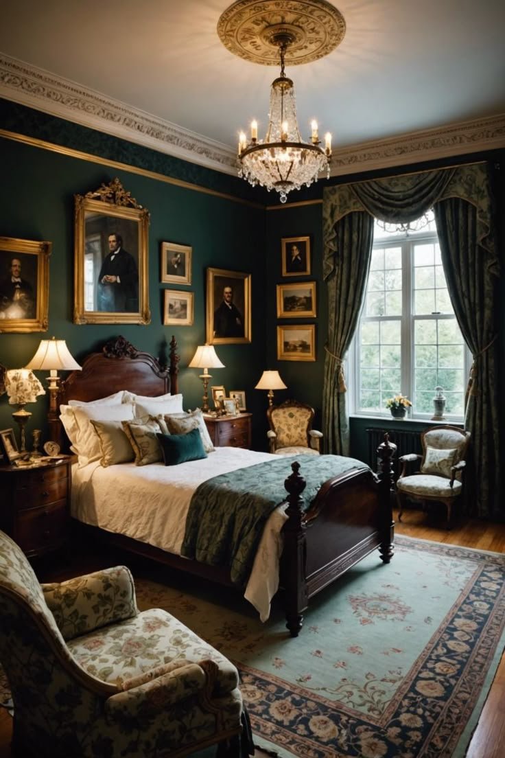  Dark Moody Victorian Bedroom A Touch of Luxury