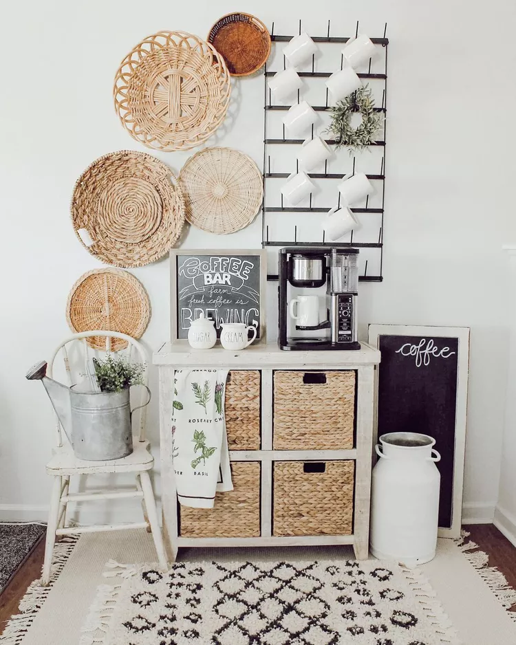 Coffee Pantry Conversion For Farmhouse Coffee Bar