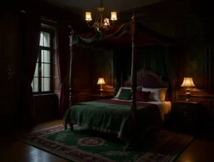 Moody Victorian Bedroom