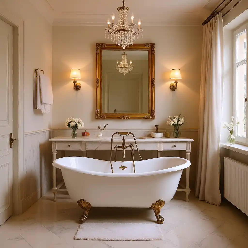 Inspired Retreat Elegant Parisian Bathroom Ideas
