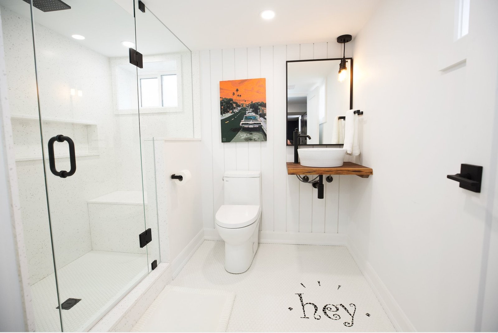 Family-Friendly Layout for Basement Bathroom
