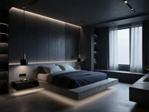Moody Minimalist Bedroom Transformations