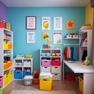Brilliant Kids’ Room Organization