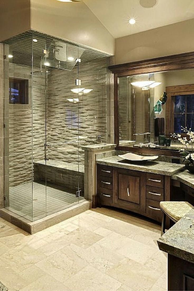 L-Shaped Configuration for Basement Bathroom