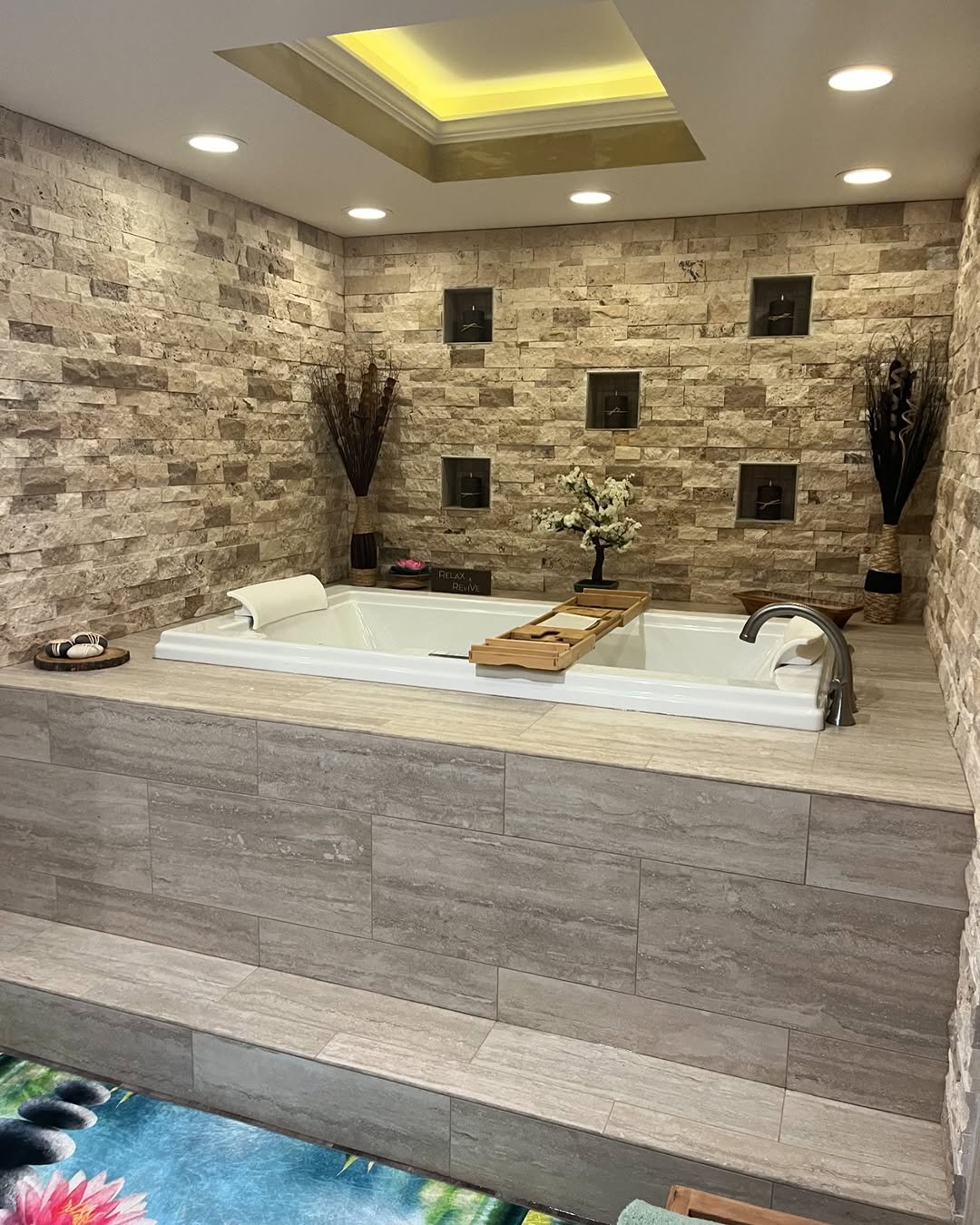 Luxury Spa for Basement Bathroom