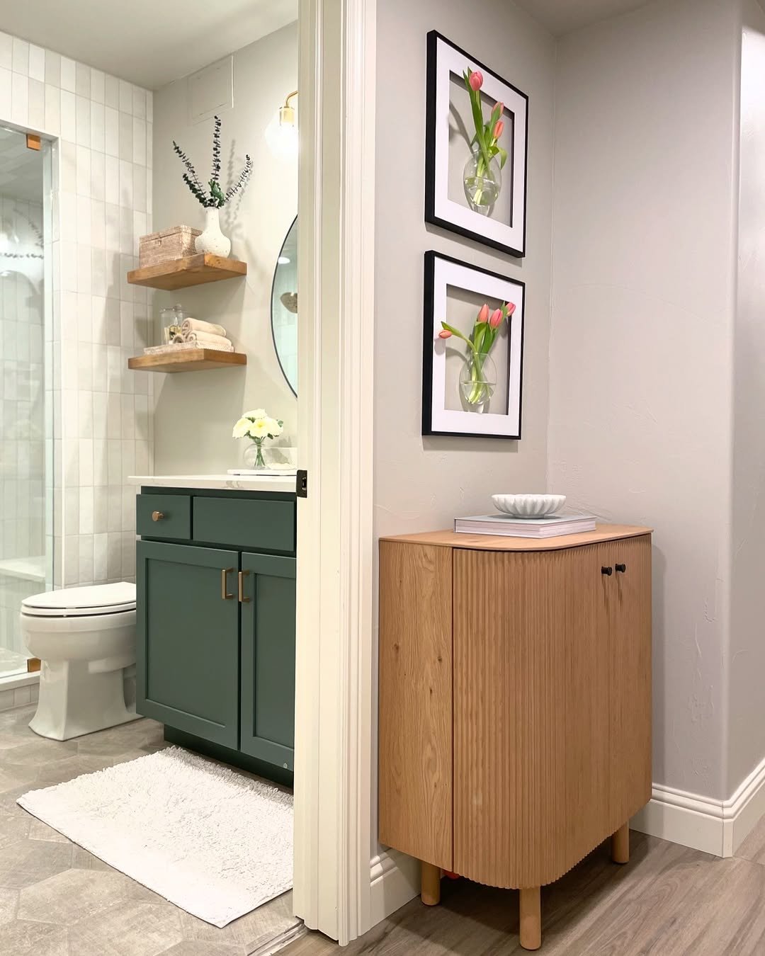 Three-Quarter Bath for Basement Bathroom