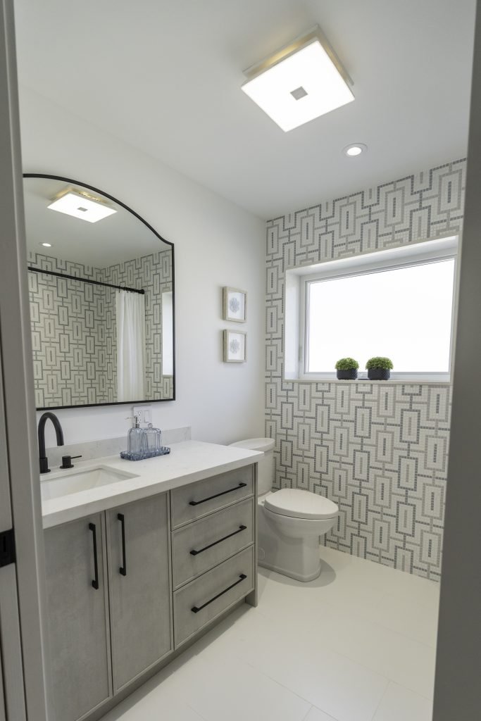 Ventilation-Optimized Design for Basement Bathroom