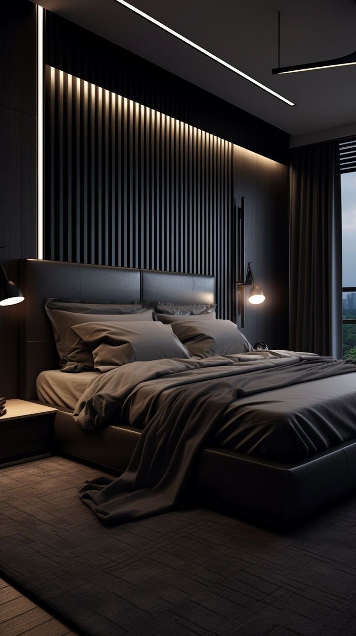 Moody Minimalist Bedroom Transformations Soft Minimalism