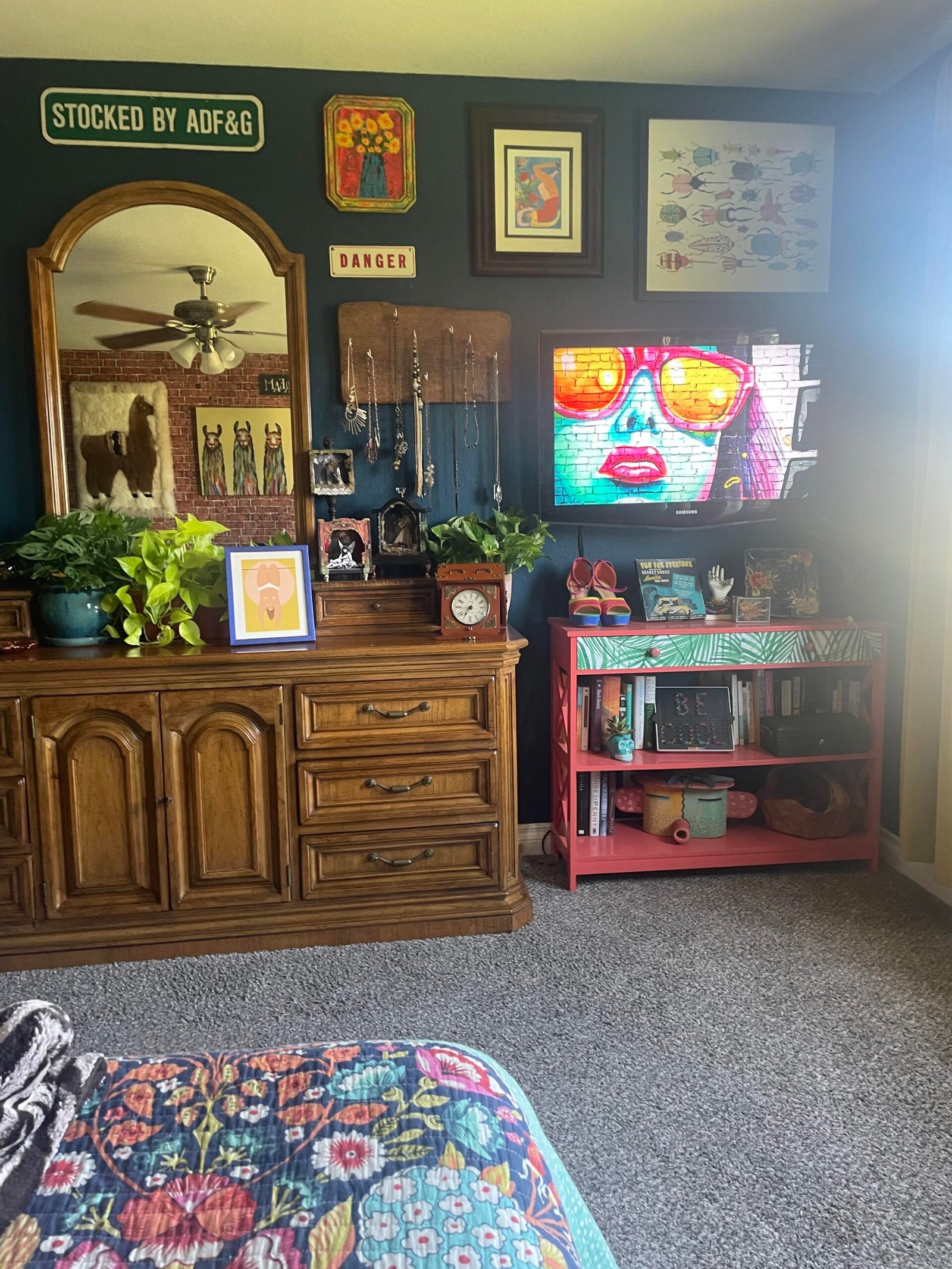 Moody Maximalist Bedroom Inspirations Eclectic Mix