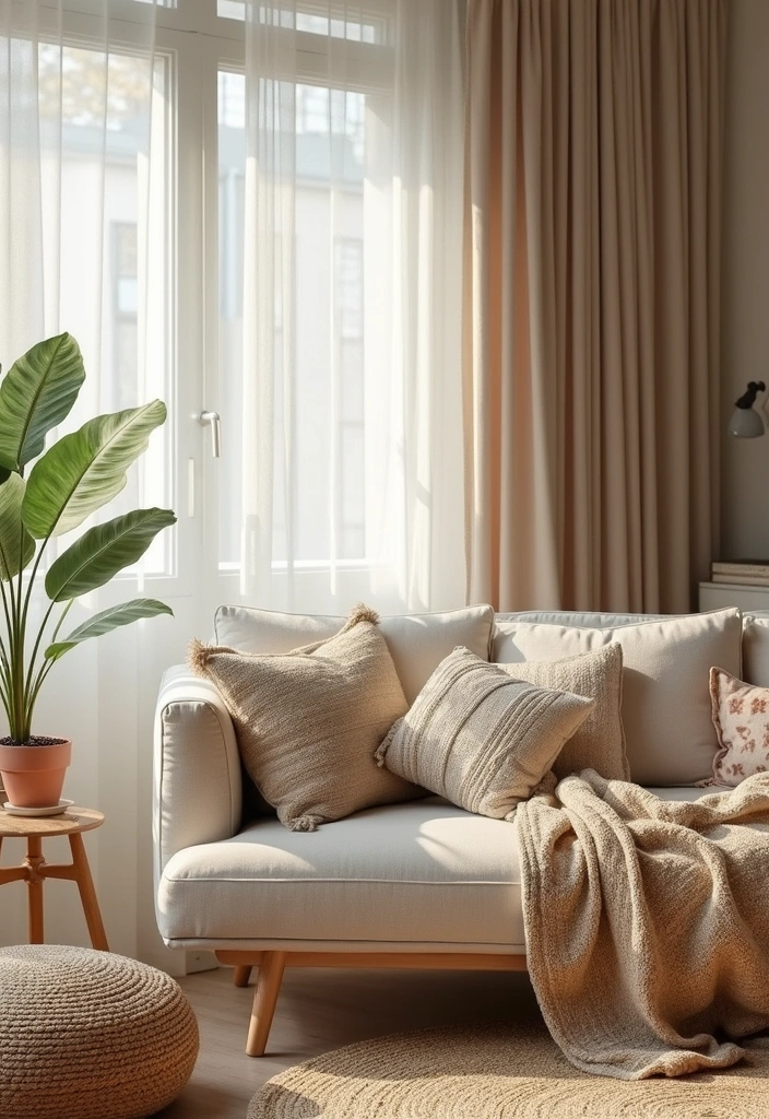 Stunning Japanese Style Living Rooms Textiles That Soften the Space