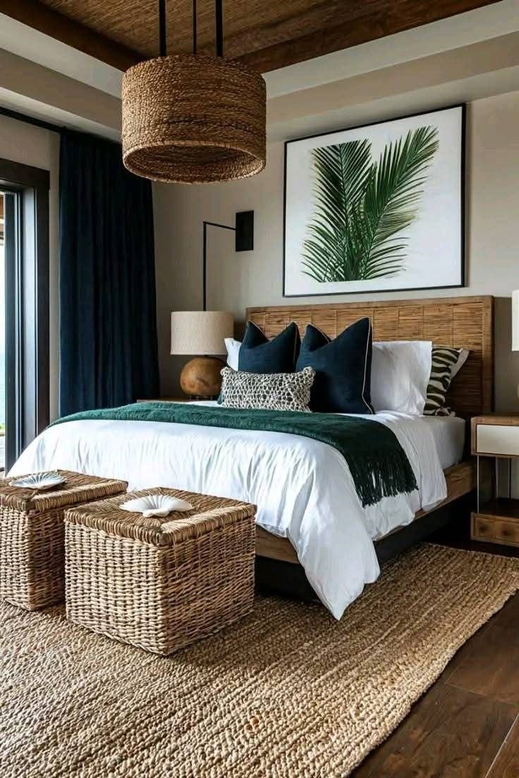 Moody Coastal Bedroom Trend Coastal Patterns
